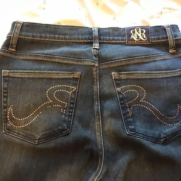 Rock & Republic Kendra curvy Bootcut size 14 - Picture 1 of 3